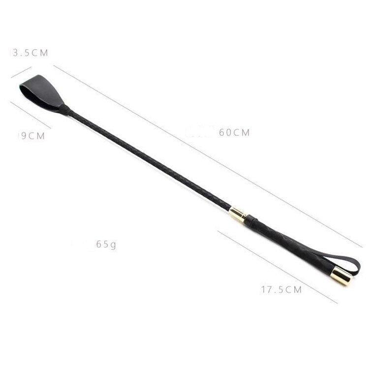 Slim Leather Riding Crop