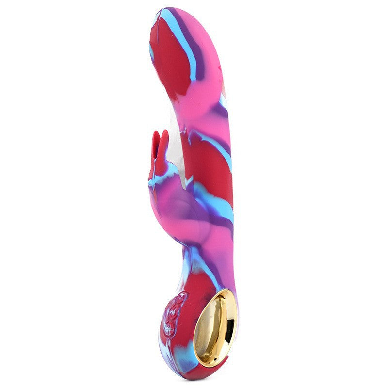 Tini Rainbow Women's Vibrating Massage Stick 10 Frequency Heating