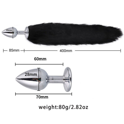 Fox Tail Anal Plug Set