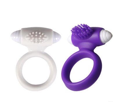 Cock Ring with Vibrator Clit Ring