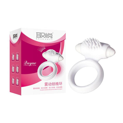 Cock Ring with Vibrator Clit Ring