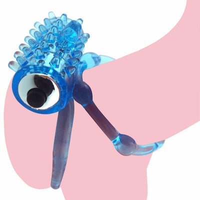 Crystal Cock Vibrator Ring