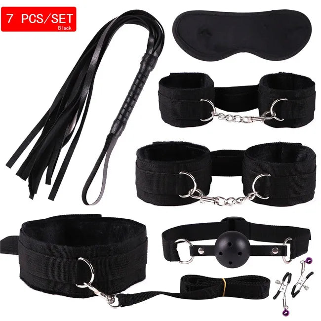 23 Pcs Bdsm Bondage Adult Slave Games Set